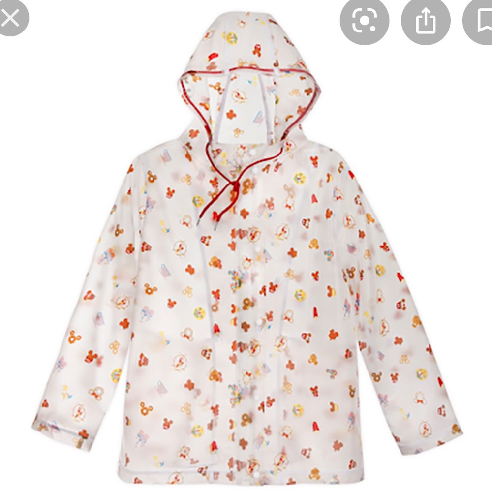 Disney Parks Magic Kingdom Rain Jacket NWT!!!